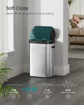 Motion Sensor Kitchen Bin Automatic Trash Can, 4 of 7