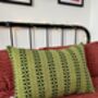 Twister Rectangular Knitted Cushion, thumbnail 1 of 9