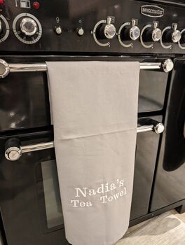 Personalised Organic Cotton Tea Towel, 9 of 12