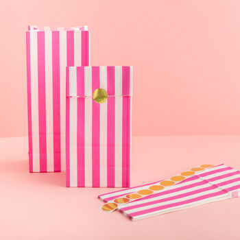 Candy Stripe Party Bags, 2 of 12