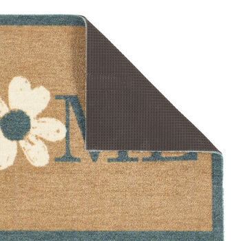 My Mat Patterned Washable My Flower Home Mat, 3 of 3