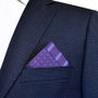 Luxury Colourful And Versatile Men's Silk Pocket Square, thumbnail 10 of 12