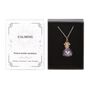 Calming Amethyst Crystal Chip Potion Bottle Necklace, thumbnail 1 of 3