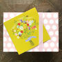 Bunch Of Flowers Card, thumbnail 1 of 5