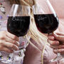 Couples Personalised Wine Glass Set, thumbnail 2 of 3