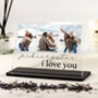 Personalised Couple Photo Strip Acrylic Plaque, thumbnail 1 of 2