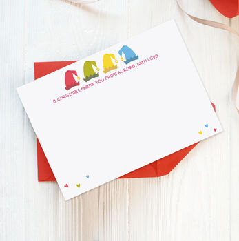 Personalised Christmas Thank You Notes For Children, 2 of 2