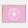 Jammie Dodger Biscuit Print Four Colour Options, thumbnail 5 of 9