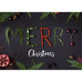 Ferns And Berries Photographic Christmas Card, thumbnail 2 of 2