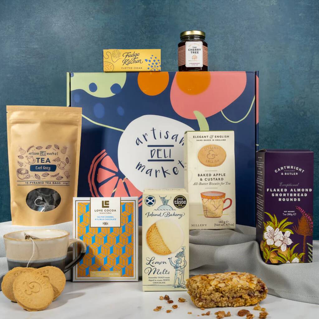 Afternoon Tea Treats Hamper By ARTISAN DELI MARKET