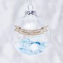 Personalised Baby Confetti Bauble, thumbnail 2 of 6