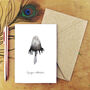 Ink Cap Print A6 Greetings Card, thumbnail 1 of 8