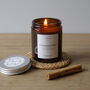 Cinnamon Bun Soy Wax Candle, Candle Gift With Matches, thumbnail 3 of 5