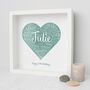 Personalised 50th Birthday Watercolour Word Art Gift, thumbnail 4 of 10