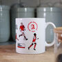 Arsenal North London Mug, thumbnail 1 of 5