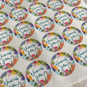 10 X Colourful Floral Wildflower Seed Packet Wedding Favours, 10 of 10