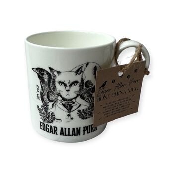 Edgar Allan Purr Book And Cat Lover Mug, 2 of 5