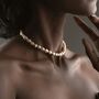 Freshwater Pink Baroque Pearl Necklace, thumbnail 1 of 7