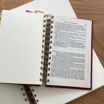 'Martin Chuzzlewit' Upcycled Notebook, 3 of 4