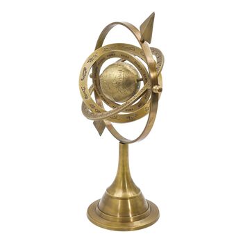 Personalised 10' Bronze Armillary Sphere With Arrow, 8 of 12