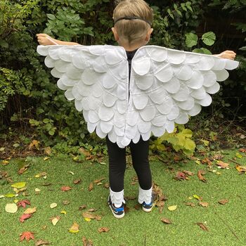 Felt White Dove Wing Costume For Kids And Adults, 2 of 6