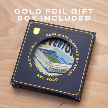 Everton Football Beer Mats X9 | Gift For Football Fans, 9 of 9