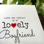 Personalised 18th Birthday Card For Special Boyfriend, Handmade Card, thumbnail 2 of 4