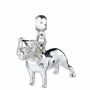 Sterling Silver Staffordshire Bull Terrier Charm, thumbnail 2 of 6