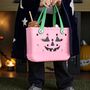 Halloween Croc Style Trick Or Treat Tote Bags And Charms, thumbnail 3 of 8