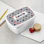 Personalised Boy's Patterned Lunch Box, thumbnail 2 of 10