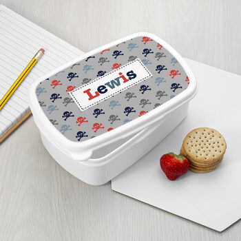 Personalised Boy's Patterned Lunch Box, 2 of 10