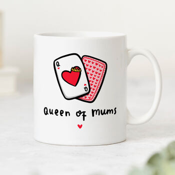 'Queen Of Mums' Personalised Mug, 3 of 4