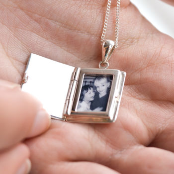 Personalised Silver Photo Book Locket, 4 of 6