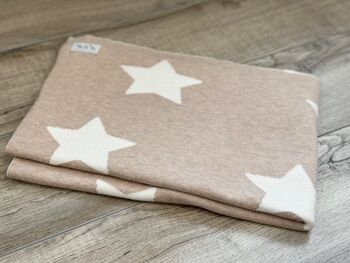 Organic Reversible Baby Star Blanket, 3 of 3