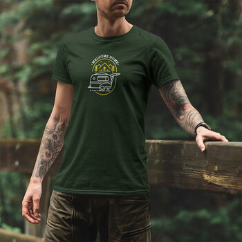 Illustrated Campervan T Shirt For Travellers, 3 of 7