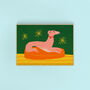 Staffordshire Greyhound Ornament Art Print, thumbnail 1 of 2