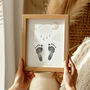 Dream Big Personalised Inkless Hand And Footprint Kit, thumbnail 4 of 6