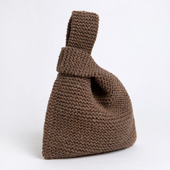 Medium Knot Bag Easy Knitting Kit, 4 of 8