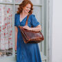 Oversized Leather Maxi Tote Bag, thumbnail 3 of 7