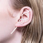 Bubble Gemstone Ear Cuff Sterling Silver, thumbnail 1 of 7