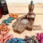 Pack Of 20 Handmade Back Flow Indian Incense Cones, thumbnail 3 of 9