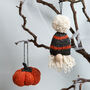 Halloween Decorations Garland And Baubles Knitting Kit, thumbnail 4 of 9