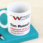 Personalised The Office Wernham Hogg Employee Of The Year Mug, thumbnail 6 of 6
