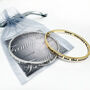 Serenity Prayer Bangle, Sobriety Gift, thumbnail 7 of 8