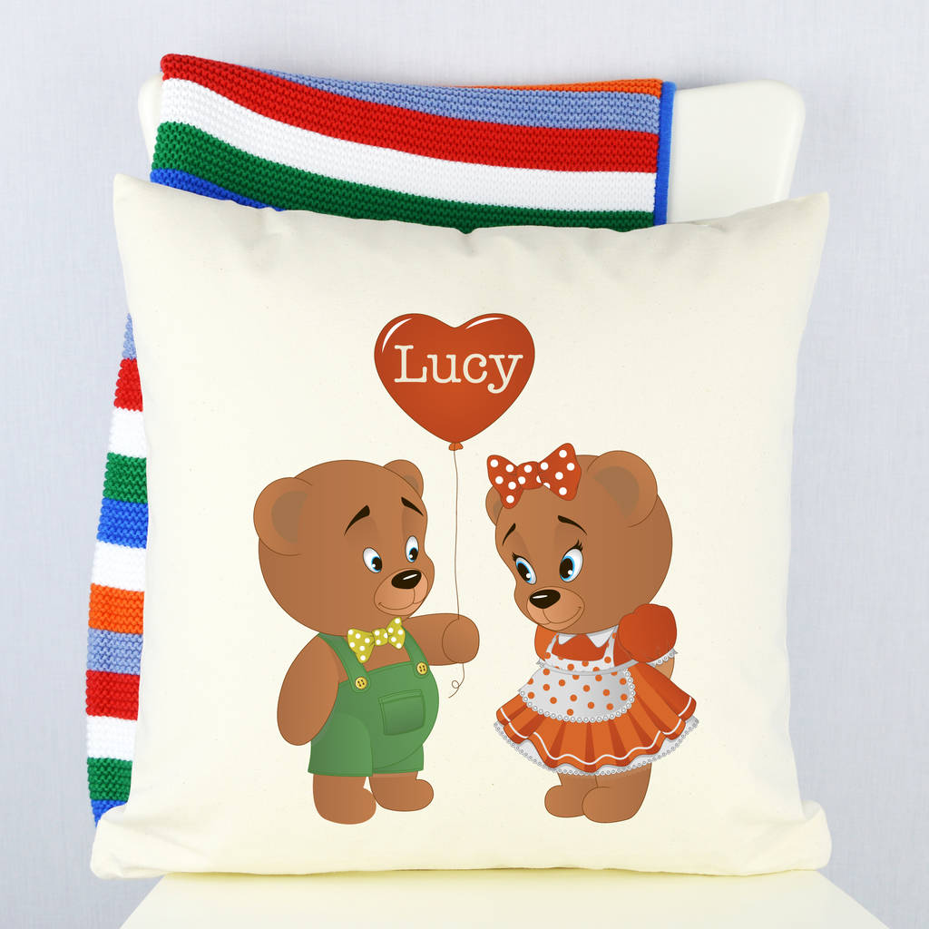 personalised teddy bear valentines