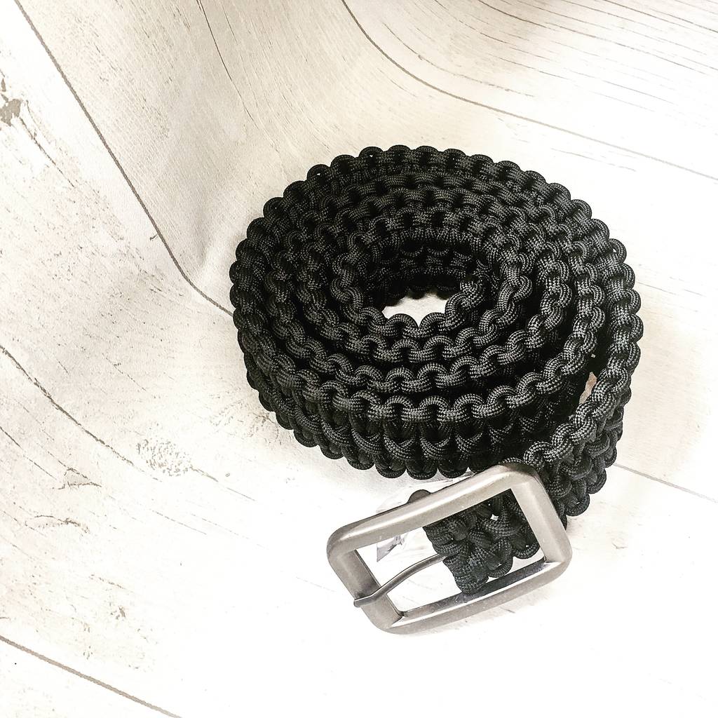 paracord woven belt by hanging by a fred | notonthehighstreet.com