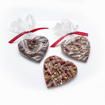 Fruit And Nut Belgian Chocolate Heart, 3 of 3
