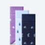 The Caddie's Giftbox – Luxury Golf Themed Socks, thumbnail 2 of 10