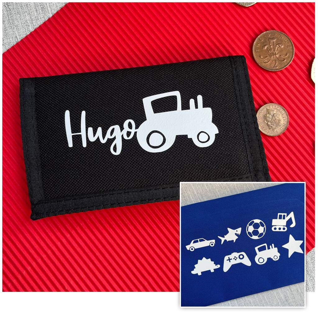 Personalised Stocking Filler Boy's Wallet, 1 of 6