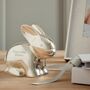 Personalised Silver Plated Rabbit Money Box, thumbnail 2 of 8
